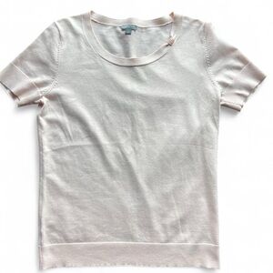 Ann Taylor Silk Blend Short Sleeve Sweater